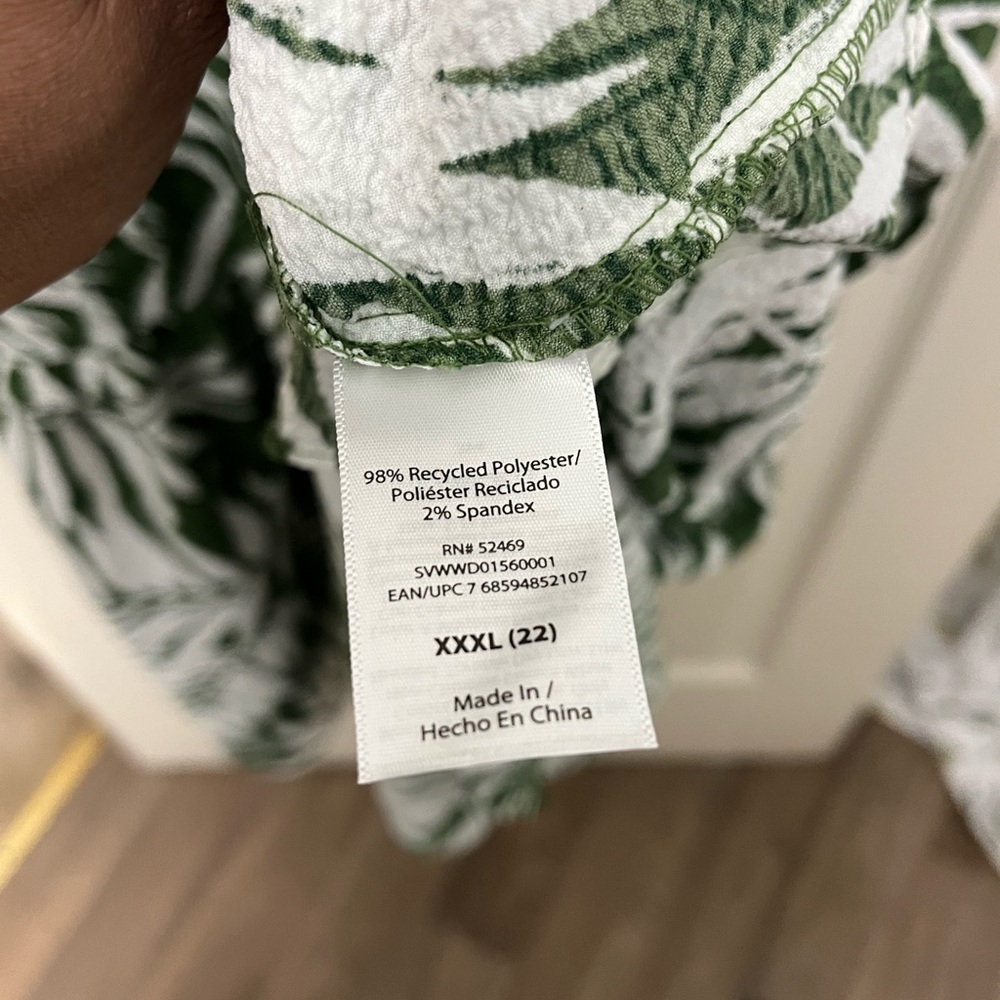 Sofia by Sofia Vergara Green Leaf Maxi Dress NWT - image 10